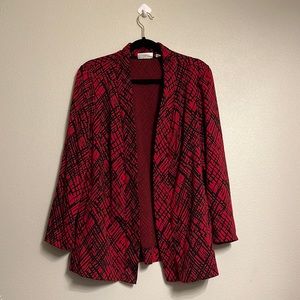 Good condition, long sleeve cardigan/blazer.